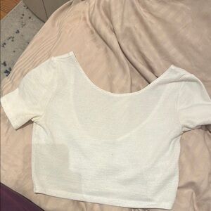 FINAL SALE Elegant White Women's Top